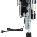 hygger Hang On Back Aquarium Filter, Small Fish Tank Filter Waterfall Filtration System, Adjustable Water Flow with Surface Skimmer, Replaceable Sponge Quiet Hanging Filter for Tank 5~10 Gal