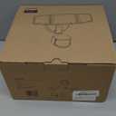 Philips 72W 7400LM LED Security Lights w/PIR Motion Sensor Outdoor, 5000K Daylight Dusk to Dawn Aluminum Flood Light, 3 Adjustable Heads, Waterproof for Garage, Yard, Porch