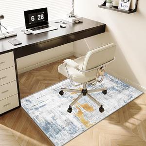 WTHYGB Office Chair Mat for Hardwood Floor Abstract 36x60