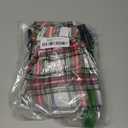 Guodeunh Baby Girl Christmas Outfit Long Sleeve Knit Romper Red Plaid Skirt Headband Newborn Infant Fall Winter Clothes 0-18 M (Red Plaid,3-6 Months)