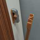 Kono Expandable 28 Inch Large Checked Luggage: ABS+PC Hardside Trolley Travel Case - Hard Shell Suitcase with TSA Lock, Cream - Brown