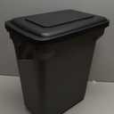 IRIS USA 13 Lbs / 15 Qt WeatherPro Airtight Pet Food Storage Container, For Dog Cat Bird and Other Pet Food Storage Bin, Pet Supplies, Keep Fresh, Easy Access, BPA Free, Smoke