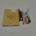 e.l.f. No Budge Retractable Eyeliner; Maybelline Color Sensational Ultimatte Matte Lipstick; wet n wild MegaGlo Makeup Stick Conceal and Contour Neutral You're A Natural; Physicians Formula Organic Wear All Natural Liquid Foundation Elixir Medium; FA