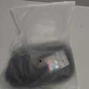 Afro Kinkys Bulk Human Hair, 20 inch 50 Gram 4c Curly Hair for Permanent Sister Locs/Mini Twists/Braids Can Dye and Bleach (Natural Black, 20 Inch) 