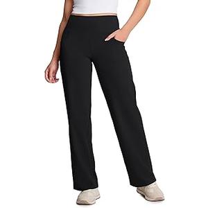 Yogipace Women's High Rise Wide Leg Pants, Small