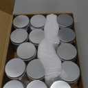 14 Set Christmas Plastic Snow Globes Kit Includes Clear Snow Globe Resin Christmas Santa Snowman Ornaments Mini Xmas Trees Snowflakes for DIY Snow Globe Winter Decoration Crafts