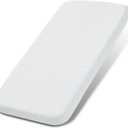 NeoBorn Baby Bassinet Mattress Pad, 32" x 22" Dual Sided Comfort Gel Memory Foam Mattress with Removable Soft Tencel Cover Fit for Fodoss Bassinet