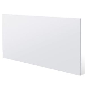 Sasylvia Hdpe Sheet, Hdpe Plastic Sheet Flexible High Density Polyethylene Cutting Board Solid Plastic Block for Marine, CNC, Machining, Industrial, DIY Projects(1/2" X 24'' X 48'',White,1 Pcs)