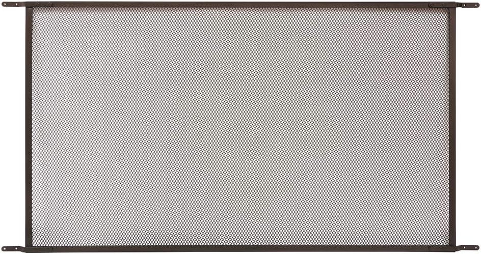 Prime-Line PL 15942 Sliding Patio Door Grill, 48 In. Width, Bronze Finish (Single Pack)