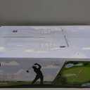 Sticky Golf Chipping Game Set - 6x6 ft Metal Frame with 2 Adjustable Clubs, 25 Sticky Balls, Turf Chipping Mat & Scoreboard - Backyard Golf Target Game for All Ages for Indoor/Outdoor Practice