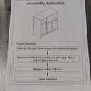 Kitchen Microwave Cabinets with Storage, Buffet Cabinet Sideboard with 3 Doors, 1 Drawer and Adjustable Shelves, Pantry Storage Cabinet for Kitchen, Dining Room, Living Room, Hallway in Natural