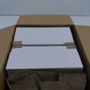 30 Sets Cardboard Parts Bins Boxes Kraft Cardboard Storage Bins with Dividers for Parts Shelves Stem Project Online Store Inventory Organized(White,12 x 4 x 4 Inches)