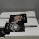 LamQee 2 Packs Modern Outdoor Wall Lights 3000K Integrated LED Outdoor Wall Sconces Lighting, Contemporary Exterior Lighting Fixtures Outside Wall Mount Lights for House Porch Door Garage, Matte Black