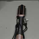 slopehill Blow Dryer Brush - Hot Air Brush with High Speed Motor 100,000RPM, Ionic Hair Dryer and Styler Volumizer with Oval Barrel for Hair, 3 Temps,1400W, Black