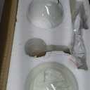 Modern Bathroom Vanity Light 2-Light Wall Sconce, Black & Gold Finish with Clear Glass Shades, Bathroom Light Fixtures Mirror Lighting for Kitchen, Bedroom, Hallway,  Easy Installation