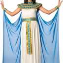 Morph Cleopatra Costume, Egyptian Costume Women, Cleopatra Costume Women, Women's Halloween Costumes (Small)