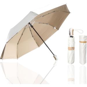 Sun Umbrella Travel Umbrella Windproof Compact Folding Umbrella for Rain Auto Open and Close UV Protection UPF 50+