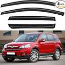 Window Visors Rain Guards for 2007 2008 2009 2010 2011 Honda CRV, Out-Channel Window Vent Wind Deflectors Visors Shades for 07-11 CR-V SUV