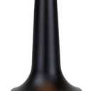 Cordless Metal Desk Lamp, Touch Sensor Control LED Table Lamp, 3 Color Stepless Dimmable Battery Powered Lamp for Living Room, Dorm, Home Office (Black)