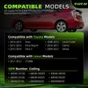 84040-33100 Power Master Window Switch Driver Side for Toyota Prius 2010-2015 Camry 2010-2011 Replace# 84040-06020, 84040-06030