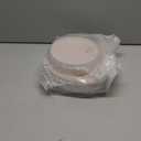 U-QE 60PCS Pink Plastic Plates - Heavy Duty Beaded Pink Disposable Plates for Party, Baby Shower, Wedding, Birthday - Serving 30 Guests Include 30PCS 10inch Dinner Plate & 30PCS 7inch Dessert Plate