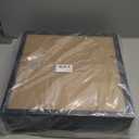 PEALSN 12x12 Picture Frame Set of 6, Display Pictures 8 x 8 with Mat or 12 x 12 without Mat for Wall Mounting Display, Photo Frames Collage for Wall Decor, Black.