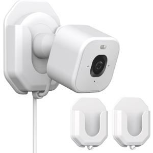 Blink No Drill Mount Bracket Compatible with Blink Mini 2 and Mini 2K+/ Blink Outdoor 4 and Outdoor 2K+ Camera Adhesive Wall Mount(2Pack