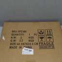 AWASEN Side Table, Small Black End Table for Living Room Bedroom Office Small Spaces, Modern Accent Side Table Nightstand with Solid Wood, Easy Assembly, (Black)