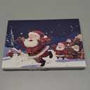 37 Pcs Miniature Christmas Figurines Mini Resin Gingerbread Men Figurines Santa Claus Snowman Reindeer Xmas Miniature Ornaments for Fairy Garden Xmas Snow Globes Village Decor