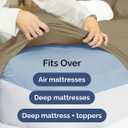 Extra Deep Cal King Sheet Set - 4 Piece Breathable & Cooling Bed Sheets - Easily Fits 18 to 24 inch Mattress - Ultra Soft, Wrinkle & Fade Free with Extra Deep Pockets - Hotel Luxury Bedding - Khaki