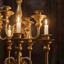 Gold Candelabra Centerpiece for Wedding Event Decor, 55'' Tall Floor Candle Holders, Metal 13 Arm Floor Candelabra Centerpiece Decorations for 5 Candlesticks Party Wedding Aisle Home Decor