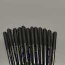 Uniball Vision Rollerball Pen - 12 Pack, Blue Pens, 0.5mm Micro Tip Size - Smooth Writing Japanese Pens, School Supplies