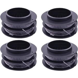 String Trimmer Spool 4Pcs 796787 831145 Compatible with Kobalt 40V KST 130X 130X-06 2540-06