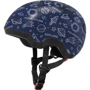 MOUNTALK Kids/Toddler Bike Helmet for Infant/Baby to Children, Kids Helmets Ages 5-8/8-14,Skateboard Helmets for Youth Boys and Girls (Blue Galaxy)