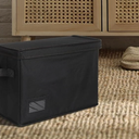 Comic Book Storage Foldable Laundry Bin Waterproof Home Organizer Sturdy Pp Board Easy Setup 2 Pieces 15x6x12