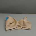 Vanity Fair Women's Full Figure Beauty Back Smoothing Bra, 4 Way Stretch Fabric, Lightly Lined Cups up to H (36D, Wirefree - Beige)