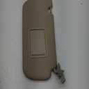 SCITOO Beige Right Passenger Side Auto Sun Visor Assembly fit for 2011-2015 for Hyundai Elantra Without Sunroof