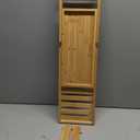 Bathtub Tray - Bath Tray Expandable - Bath Table Trays for Bathtub/Tub,Premium Bamboo Wooden, Fits Most Bath Tubs (Bright Yellow)