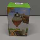 Boao Acrylic Honey Dispenser with Stand Comb Shaped Honey Pot, No Drip Syrup and Sugar Jar Pot with High Capacity Pourer Dispenser