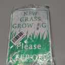 New Grass Growing Please Stay Out Of Yard Sign With Stakes(8 * 12in) Rustproof Reflective Aluminum Keep Off Grass Lawn Sign Stand for Home Garden