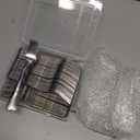 Bokon 200 Pieces Dinner Forks Bulk Set 6.9 Inches Stainless Steel Silverware Durable Table Forks Set for Home Restaurant Kitchen Dishwasher Safe (Stylish)