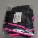 Juicy Couture High Support Sports Bra Top Contrast Piping and Cut Out Detail L Black