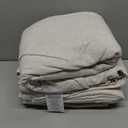 Amazon Basics 4 Piece Breathable 100% Cotton Jersey Knit Sheet Set, Stretchy Lightweight, Includes Flat and Fitted Sheets, Pillowcase, Full, Oatmeal