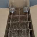 Libbey Heavy Base Drinking Glasses Set of 8, 15.5 Oz Elegant, Weighted Clear Water Glasses, Dishwasher Safe Glass Cups Set for Parties, Birthdays