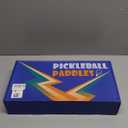 Pickleball Paddles Set of 2 with 4 Balls - USAPA Approved Fiberglass Surface, Lightweight, Non-Slip Grip - Premium Paddle Set for All Skill Levels Indoor & Outdoor (Sky Blue)