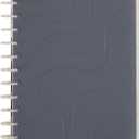 Happy Planner Disc-Bound Academic Planner July 2025 - June 2026 Daily, Weekly and Monthly - 3 Bonus Months, Big Size, 8.5 x 11, Horizontal Layout, Onyx & Sand