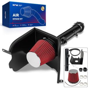 KAX Air Intake Kit, Cold Air Intake Pipe Kit Replacement for Tacoma 2005-2011 V6 4.0L, RED
