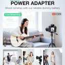 llano LP-E6 LP-E6N LP-E6NH Dummy Battery AC Power Adapter Kit Compatible with Canon EOS R6/R7 Mark II, 5D/6D/7D Mark II/III/IV, 60D/70D/80D/90D Continuous Power Supply for Studio Shoots