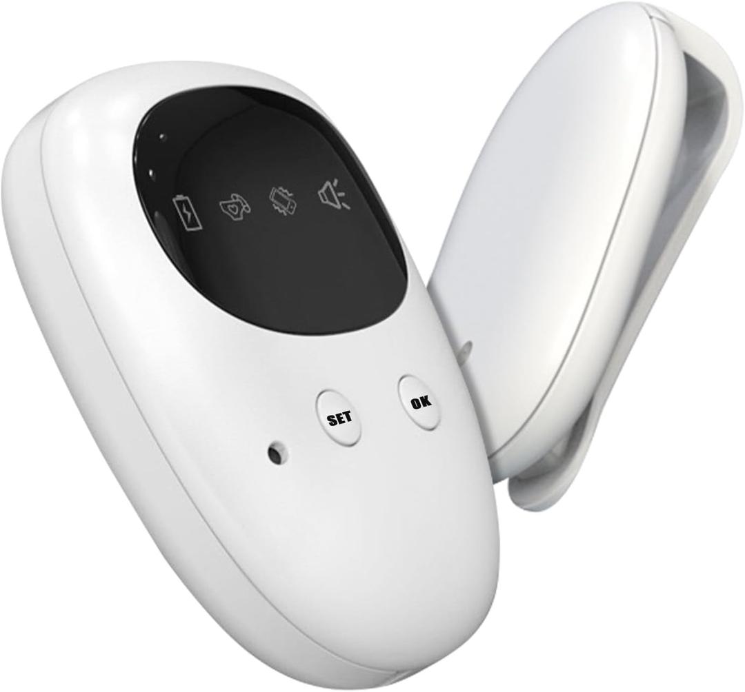 Wireless Bedwetting Alarm for Boys Girls 1-5 Years Old, Christmas Birthday Gift for Kids, USB Rechargeable, 3 Working Modes, Pee Alarm for Elderly Alzheimer and Gifts