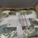 Tommy Bahama - King Quilt Set, Reversible Cotton Bedding with Matching Shams, Pre-Washed for Added Softness (Fiesta Palms Green, King)